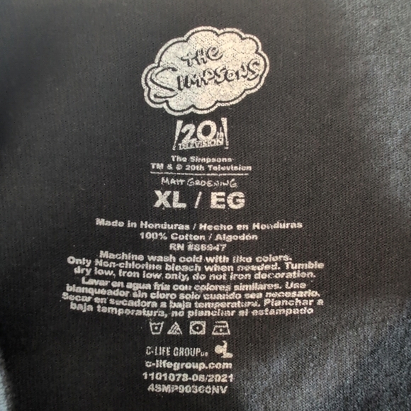 The Simpsons Itchy & Scratchy Show Size XLarge - Picture 3 of 5